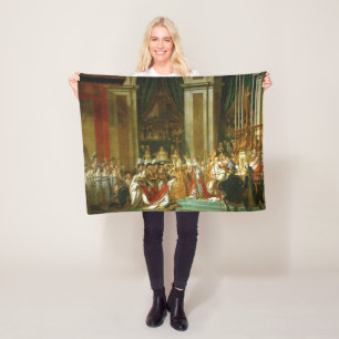 De Coronatie Napoleon, Jacques-Louis David Fleece Deken