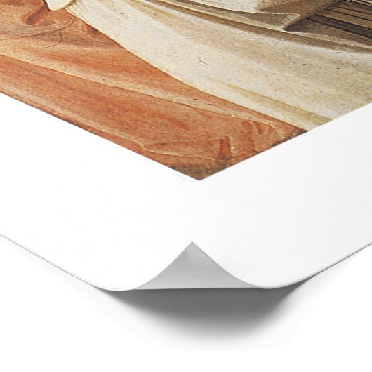 De coronatie van de maagd poster (Hoek)