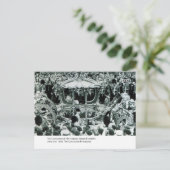 De coronatie van H.M. Queen Elizabeth Briefkaart (Staand voorkant)