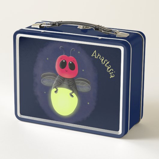 De correcte bliksemschicht insect de firefly illus (Achterkant)