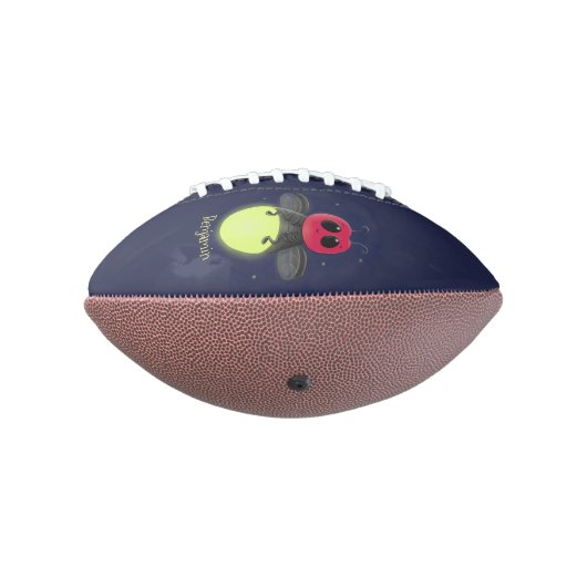 De correcte bliksemschicht insect de firefly illus american football (Gedraaid 270)