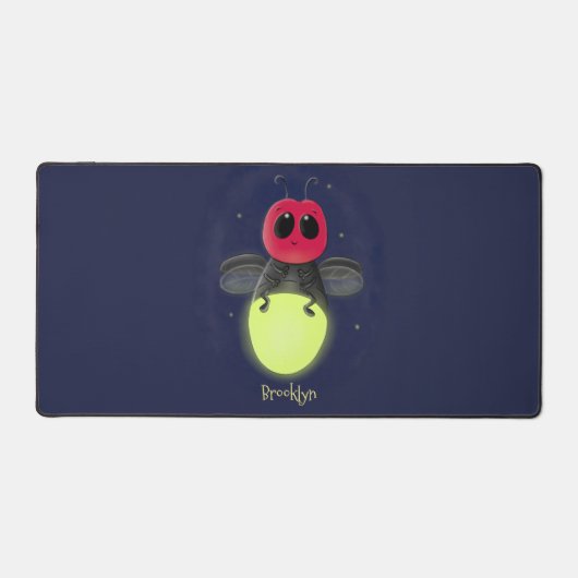 De correcte bliksemschicht insect de firefly illus bureaumat (Voorkant)