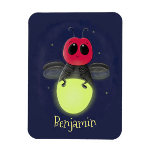 De correcte bliksemschicht insect de firefly illus magneet