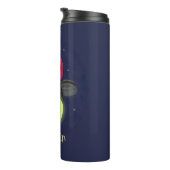 De correcte bliksemschicht insect de firefly illus thermosbeker (Geroteerd rechts)