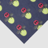 De correcte bliksemschicht insect de firefly illus tissuepapier (Detail)