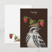 De Correspondance Adam merci carte à plat (Devant / Derrière)