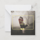 De Correspondance Ajouter une carte photo à note plat (Devant)