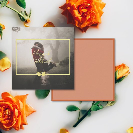 De Correspondance Ajouter une carte photo à note plat