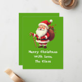 De Correspondance Avec Amour, La Carte Claus Note (Devant/Arrière en situation)