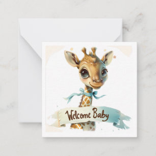 De Correspondance Bienvenue Nouvelle carte bébé