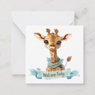 De Correspondance Bienvenue Nouvelle carte bébé