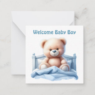 De Correspondance Bienvenue nouvelle carte bébé garçon