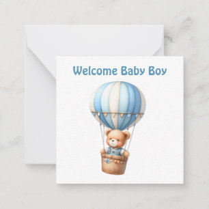 De Correspondance Bienvenue nouvelle carte bébé garçon
