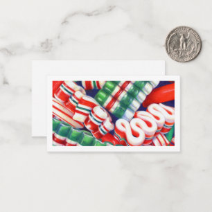 De Correspondance BONBON RUBAN 3.5x2 Carte Plate