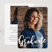 De Correspondance Budget Diplômé Script 2 - Carte d'études photo (Devant / Derrière)