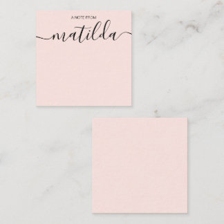 De Correspondance Calligraphie manuscrite moderne Carte simple Note