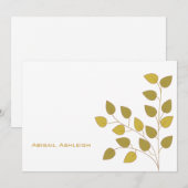 De Correspondance Carte (Devant / Derrière)