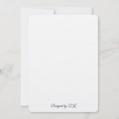 De Correspondance Carte 5x7 - Lin (Dos)
