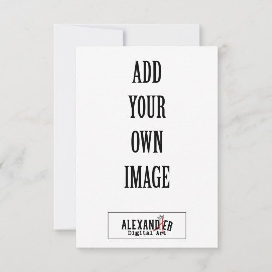 De Correspondance Carte A1 verticale 3,5 x 5 po (Devant)