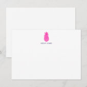 De Correspondance Carte à ananas personnalisée (Devant / Derrière)