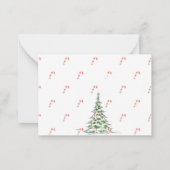 De Correspondance Carte à billets plats du Nouvel An (Dos)