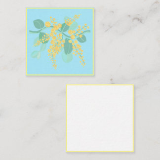 De Correspondance Carte à billets plats en fleurs australiennes
