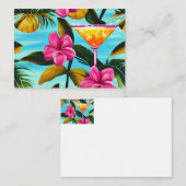 De Correspondance Carte à billets Tropical Hawaiian (Devant / Derrière)