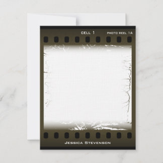 De Correspondance Carte à note plat (olive)