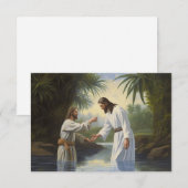 De Correspondance Carte à note plate Jésus (Devant / Derrière)