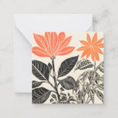 De Correspondance Carte à plat plante (Devant)