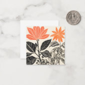 De Correspondance Carte à plat plante (Devant/Arrière en situation)