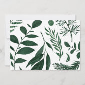 De Correspondance Carte à plat Wild Forest personnalisée (Dos)