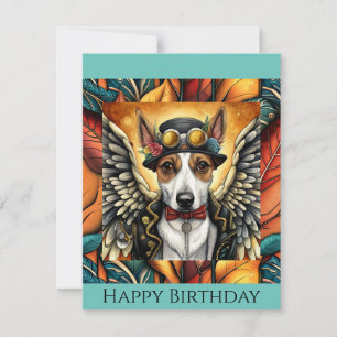 De Correspondance Carte anniversaire steampunk chien carte d'anniver