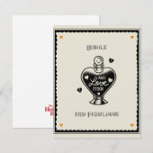 De Correspondance Carte anti-amour simple et fabuleuse (Devant / Derrière)