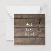 De Correspondance Carte Antique Rouge Tracteur Note (Dos)