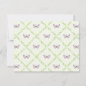 De Correspondance Carte Appalachian Blue Butterfly Flat Note (Dos)