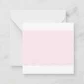 De Correspondance Carte Bear Pink Monogramme (Dos)