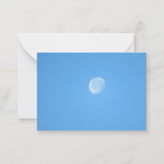 De Correspondance Carte Bleu Moon (Devant)