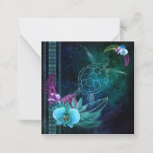 De Correspondance Carte Carré Hawaiian Dreams (Devant)