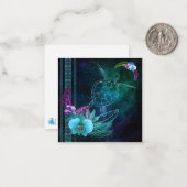 De Correspondance Carte Carré Hawaiian Dreams (Devant/Arrière en situation)