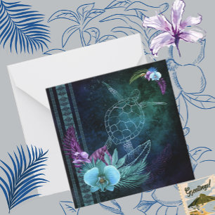 De Correspondance Carte Carré Hawaiian Dreams
