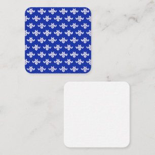 De Correspondance Carte Carré plat SCANDIA BLUE KNIT 2,5 pouces