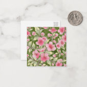 De Correspondance Carte Cherry Blossom (Devant/Arrière en situation)