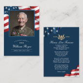 De Correspondance Carte commémorative patriotique (Devant / Derrière)