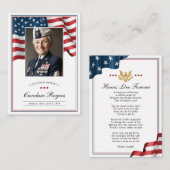 De Correspondance Carte commémorative patriotique (Devant / Derrière)