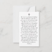 De Correspondance Carte commémorative photo pour toujours dans nos c (Dos)