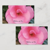 De Correspondance Carte d'affirmation sur un carte pour notes. (Devant / Derrière)