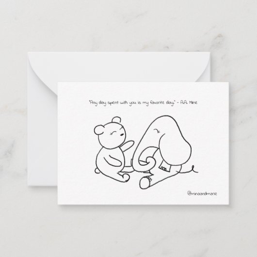 De Correspondance Carte d'amitié (Devant)