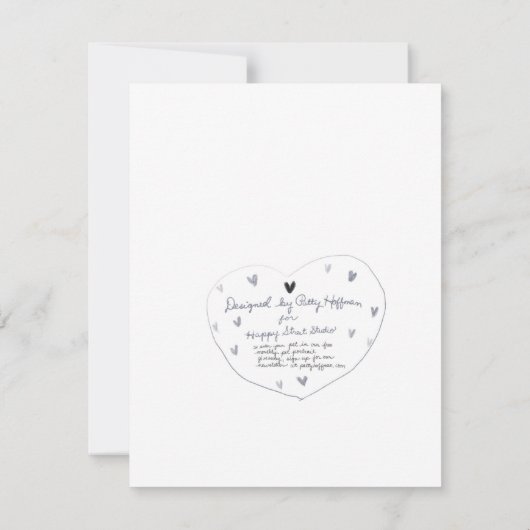 De Correspondance Carte d'anniversaire (Dos)