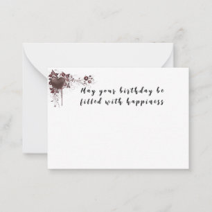 De Correspondance carte d'anniversaire